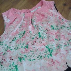 Floral, dressy blouse